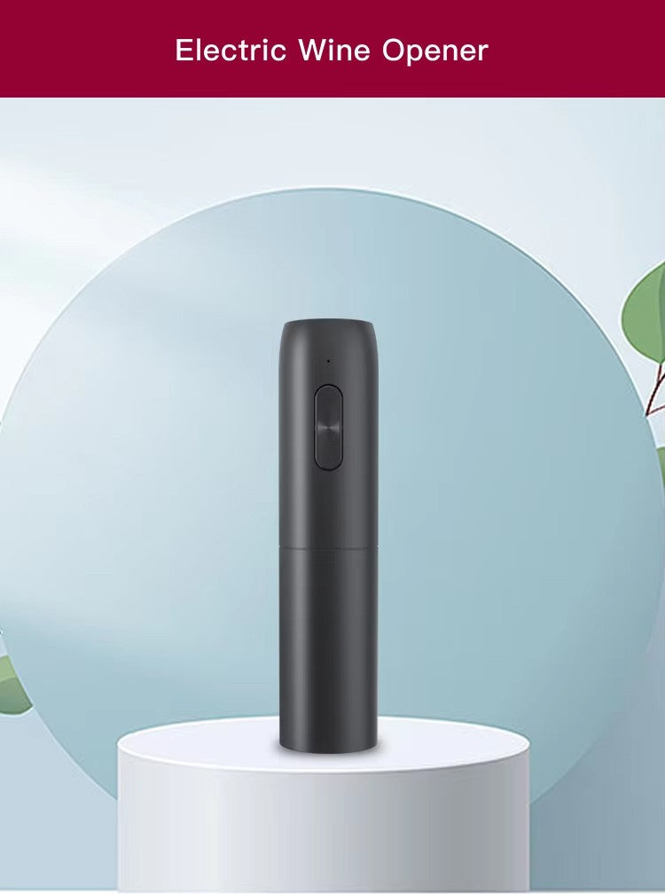 Saca-Rolhas Elétrico Recarregável Premium - Kit Praticidade