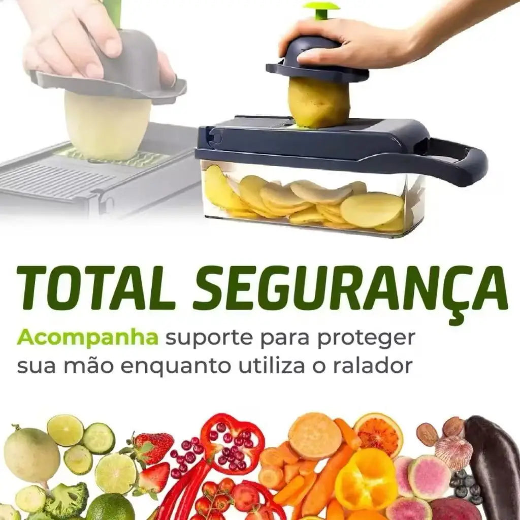 Professional Multipurpose Kitchen Slicer Stainless Steel 16 in 1 Cutter Vegetable Grater Fruit Food Cutter