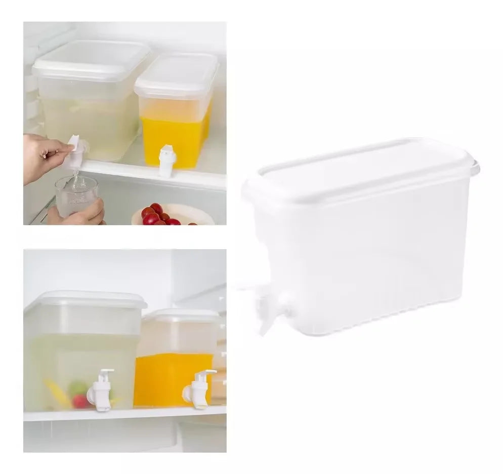 Dispenser de Bebidas Slim para Geladeira com Torneira – 3.5L