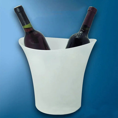 Balde de Gelo LED Premium 5L - Iluminação Inteligente para Festas e Eventos