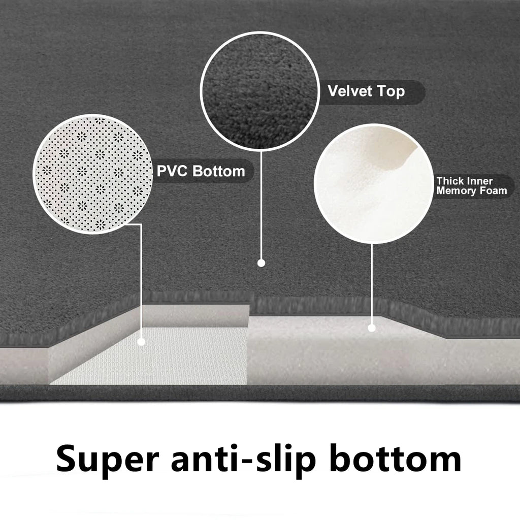 Tapete de Banheiro Nuvem Soft - Ultra Absorvente 3D
