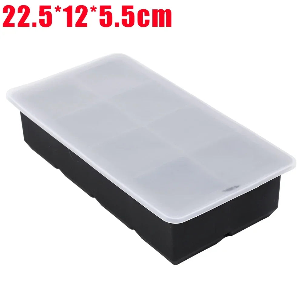 Forma de Gelo de Silicone Premium IceMax - Com Tampa Antiodor