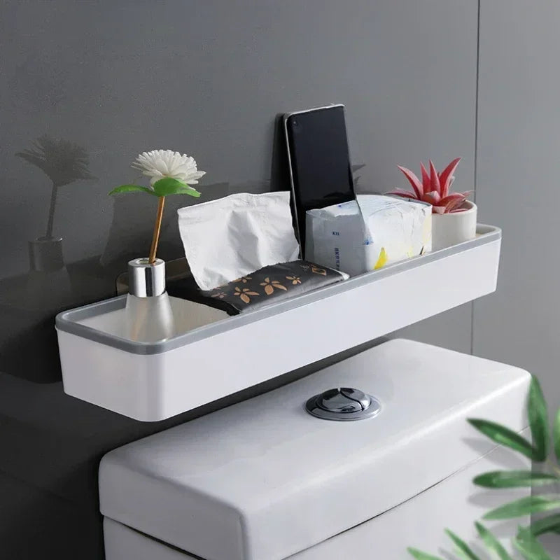 Organizador de Banheiro Premium Suspenso – Instalação Sem Furos (Envio Rápido)