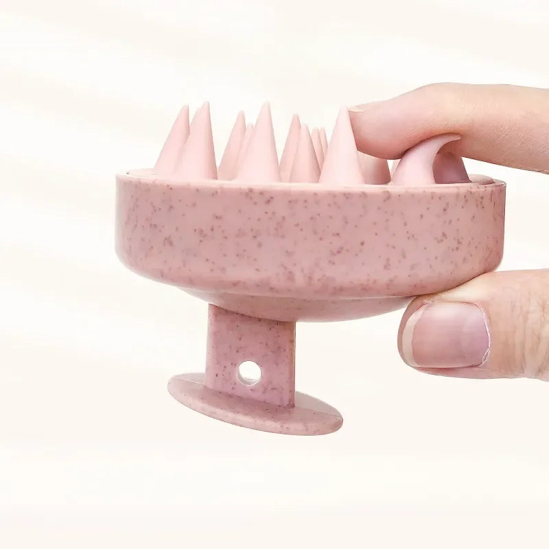 Escova de Silicone Massageadora Bellares – Saúde e Crescimento Capilar