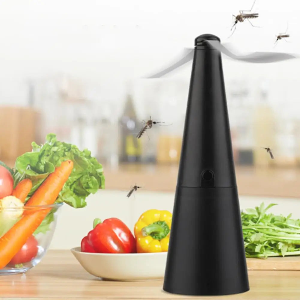 Repelente de Moscas para Mesa Premium - Ventilador Protetor de Alimentos