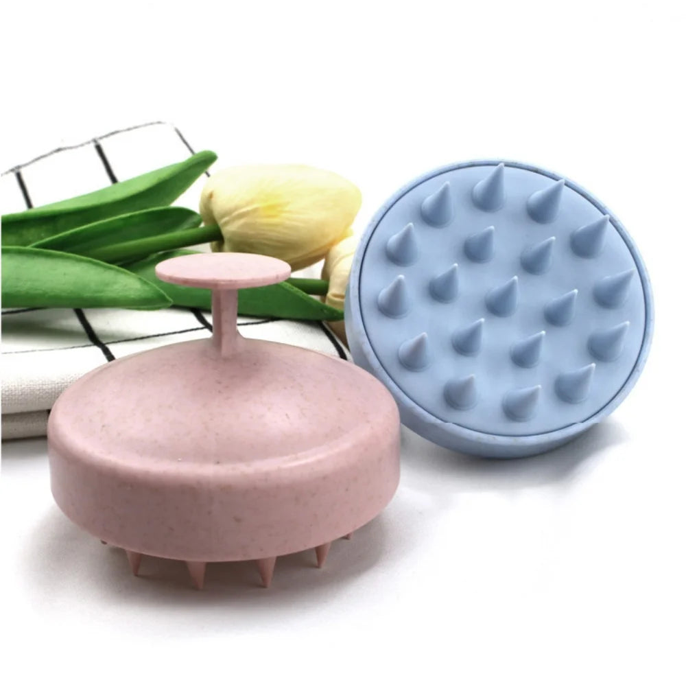 Escova de Silicone Massageadora Bellares – Saúde e Crescimento Capilar