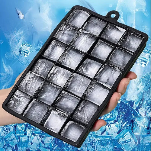 Forma de Gelo de Silicone Premium IceMax - Com Tampa Antiodor