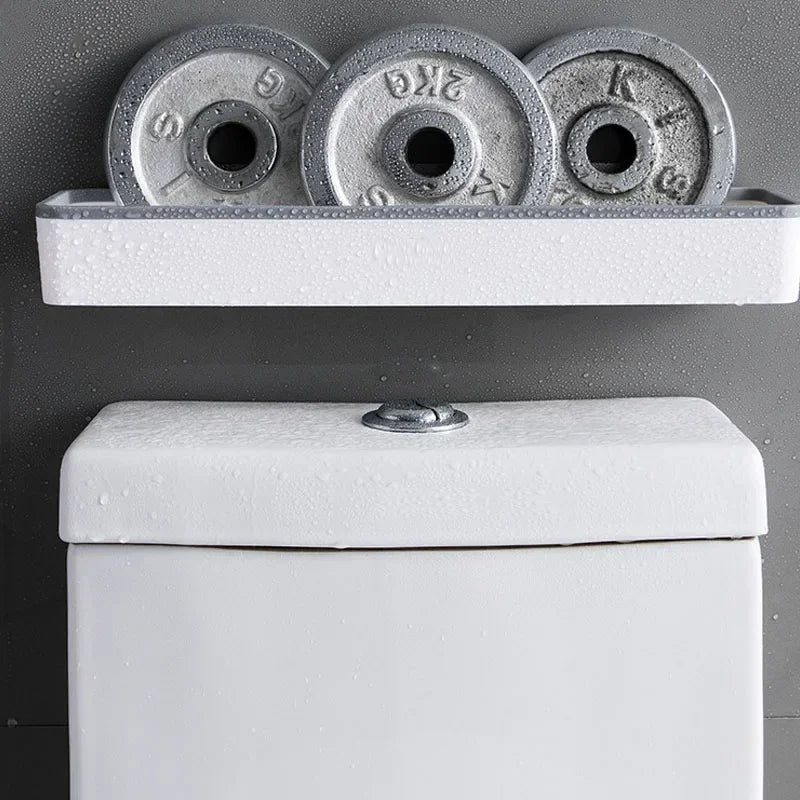 Organizador de Banheiro Premium Suspenso – Instalação Sem Furos (Envio Rápido)