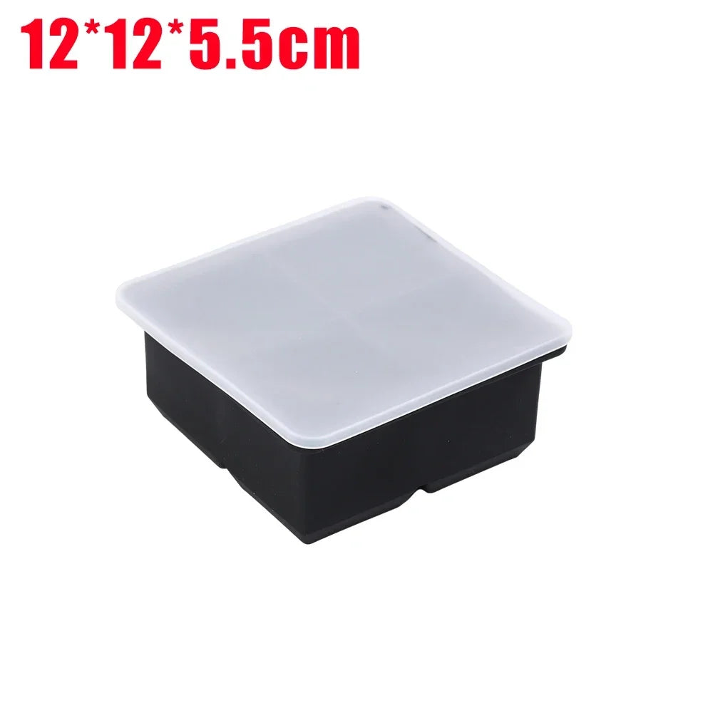 Forma de Gelo de Silicone Premium IceMax - Com Tampa Antiodor