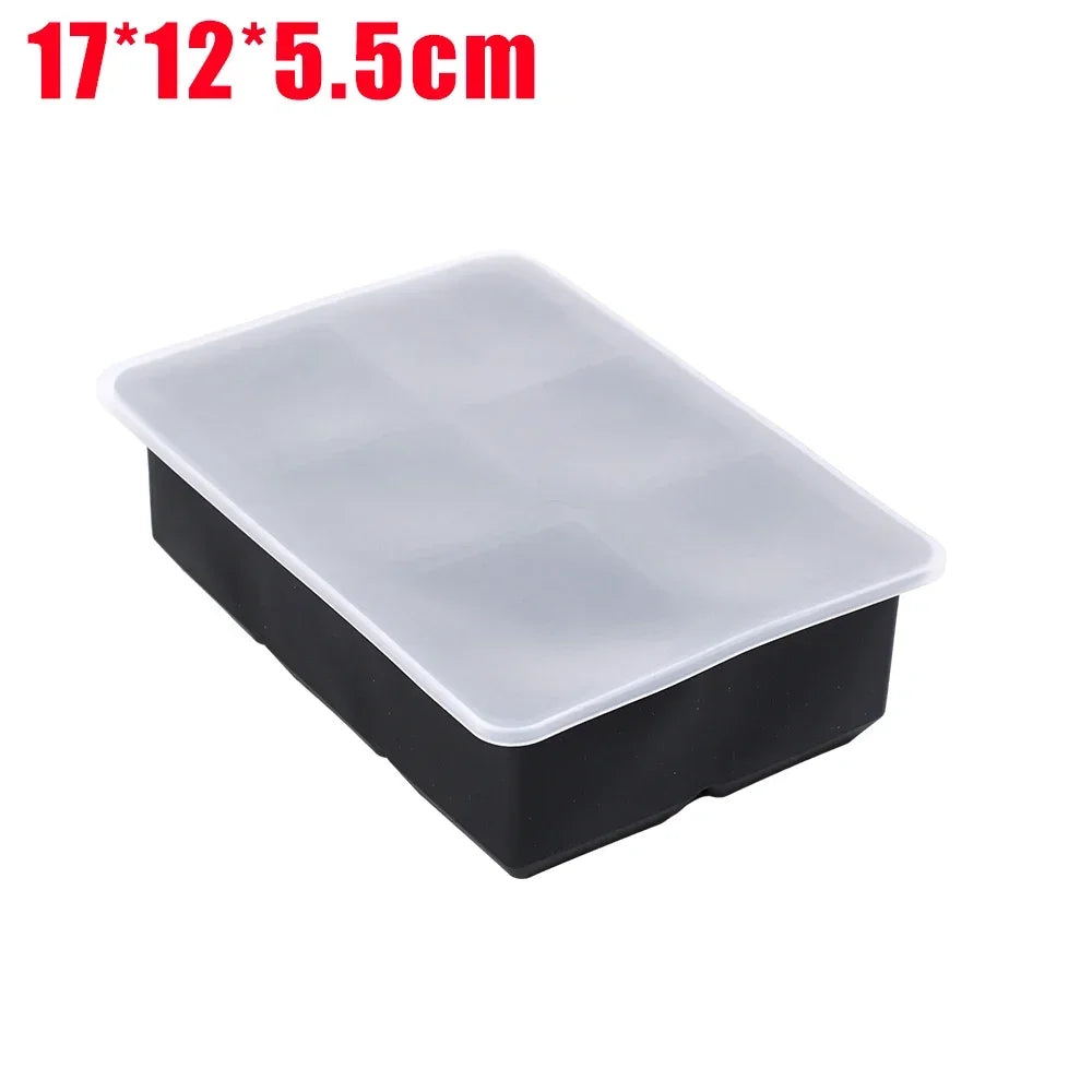 Forma de Gelo de Silicone Premium IceMax - Com Tampa Antiodor