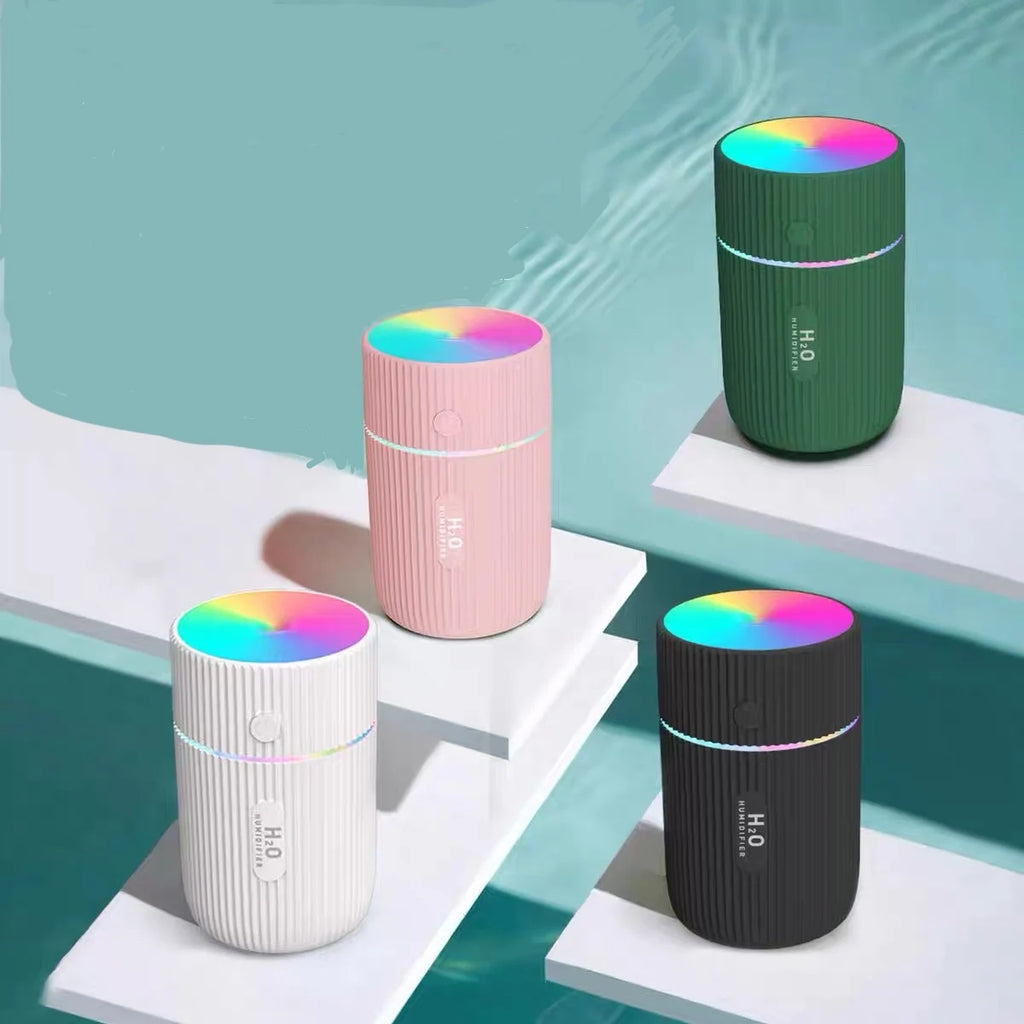 Mini Difusor e Umidificador Ultrassônico Bellares – Com Iluminação LED Relaxante